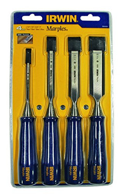 Vise Grip 586-M444/S4 4-PC. BLUE CHIP BEVEL EDGE CHISEL SET