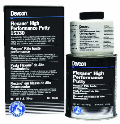 DEVCON 230-15330 1LB FLEXANE URETHANE COMPOUND PUTTY
