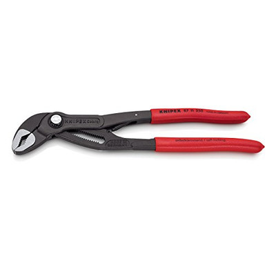 KNIPEX 414-8711250 10 COBRAMATIC PLIERS W/SPRING PIPE PLIER