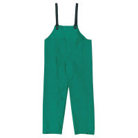 RIVER CITY 611-388BFXL DOM .42MM- PVC/NYLON- BIB OVERALL- NO FLY- GREEN