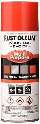 RUST-OLEUM 647-1666830 BANNER RED IND. CHOICE PAINT 12OZ. FILL WT.