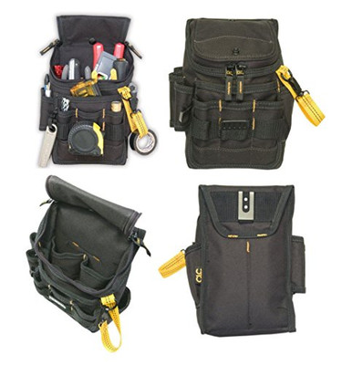 Custom Leathercraft 201-1524 MEDIUM ZIP TOP UTILITY POUCH