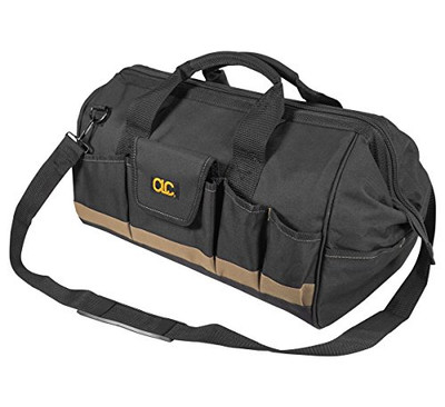 Custom Leathercraft 201-1163 31-POCKET 18 MEGAMOUTHTOTE BAG