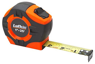 LUFKIN 182-PHV1425DN TAPE 1X25 ENGINEERS HI-VIZ ORANGE