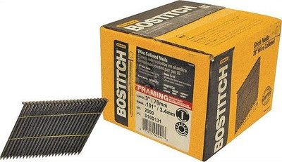BOSTITCH 688-S10D131-FH BOX/2000 3 PLAIN STICKNAIL .131