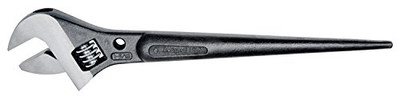 KLEIN TOOLS 409-3227 CONSTRUCTION WRENCH- ADJUSTABLE-HEAD