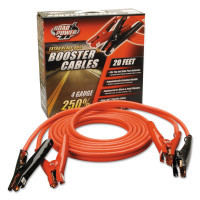 SOUTHWIRE 172-08660 20 4 GAUGE 500 AMP BLACK AUTO BOOSTER CABLES