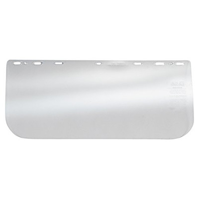 CREWS 135-181640 FACESHIELD 8X15-1/2 REGULAR CLEAR PETG MATERIAL