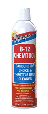 BERRYMAN PRODUCTS 084-0117C 16 OZ AERO B-12 CARB/CHOKE CLEANER