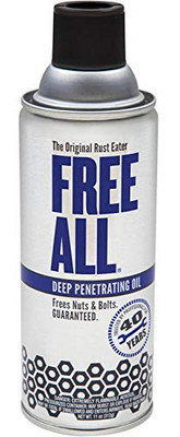 GASOILA CHEMICALS 296-RE12 FREE ALL DEEP PENETRATING OIL 12 OZ