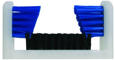 MAGNOLIA BRUSH 455-SB-1000 BLACK/BLUE POLY BOOT BRUSH