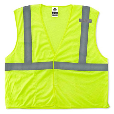 ERGODYNE 150-21027 LIME ECONOMY VEST MESH H&L 2XL/3XL