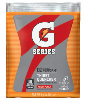 GATORADE 308-03808 1 GAL FRUIT PUNCH POWDERDRINK MIX 40/CS