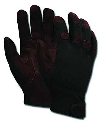 MEMPHIS GLOVE 127-920XL MULTI-TASK BLACK/BROWN ECONOMY LEATHER GLOVE