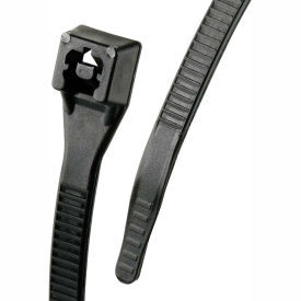 GARDNER BENDER 501603 Xtreme Temperature Cable Tie, 11 inch, 50 lb, Cold and Hot Weather, Electrical Wire and Cord Management, Nylon Zip Tie, 100 Pk, UV Resistant Black