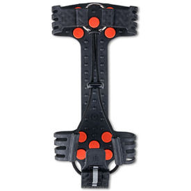 Ergodyne B305936 Size 5-8 TREX 6310 Black Medium Stretchable Rubber Adjustable One-Piece Ice Traction Device For Shoes And Boots