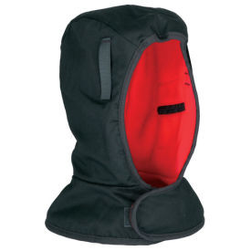 Ergodyne B306079 N-Ferno 6852 Hard Hat Winter Liner, Durable Outer Shell,Thermal Fleece Lining, Shoulder Length