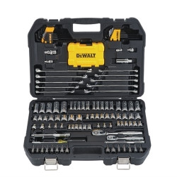 DeWalt DWTDWMT73802 Mechanics Tools Kit and Socket Set, 142-Piece ()