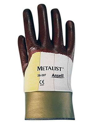 ANSELL 012-28-507-8 METALIST 28-507 COMFORTPLUS CUT RES NIT SZ8