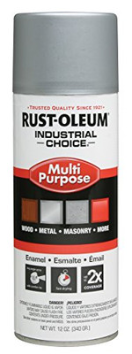 RUST-OLEUM 647-1614830 DULL ALUMINUM IND. CHOICE PAINT 12OZ. FIL.WT