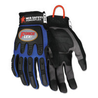 MEMPHIS GLOVE 127-B100XL FORCEFLEX DRY GRIP TPR PROTECTION- HOOK/LOOP XL