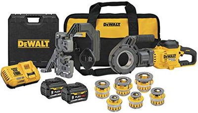 DEWALT 115-DCE700X2 DEWALT 60V MAX PIPE THREADER GLASSFILLED 9AH PCK