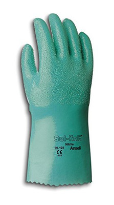 ANSELL 012-39-122-10 SOL-KNIT 39122 GRN NIT/KNT 12 ROUGH 10