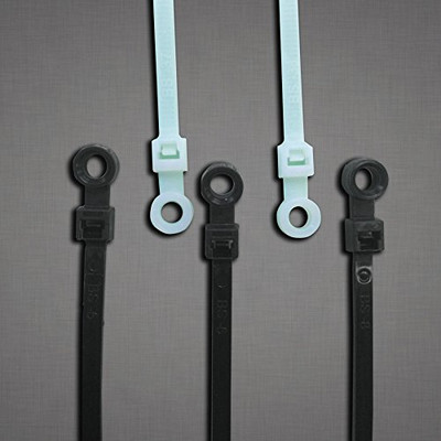 ANCHOR BRAND 102-850N-MH CABLE TIE 8.1IN 50LB NATURALMOUNTING HOLE