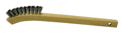 WEILER 804-44251 SMALL HAND WIRE SCRATCHBRUSH .008 CRIMPE