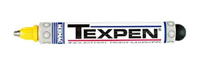 DYKEM 253-16063 TEXPEN YELLOW MEDIUM TIP