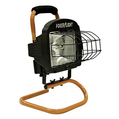 SOUTHWIRE 172-L33 500WATT PORTABLE HALOGENFLOODLIGHT ORANGE
