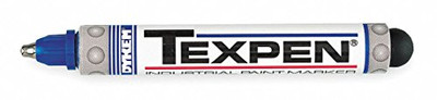 DYKEM 253-16013 TEXPEN BLUE MEDIUM TIP