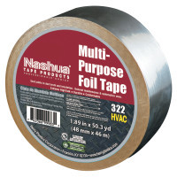 NASHUA 573-1087627 322-2-FOIL 2X50 YDS ALUMINUM FOIL TAPE