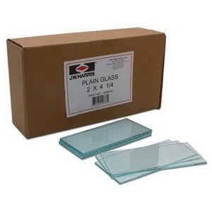 J.W. HARRIS 348-1060010 LENS CLR 2X4.25 GLASS
