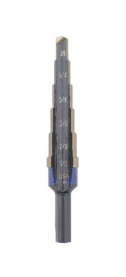 Vise Grip UNIBIT 585-10232CB 2 COBALT 6 HOLE SIZES (3/16-1/2) 1/16 INCREM