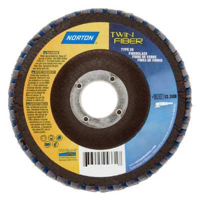 NORTON 547-63642541407 FLAP DISC T29 6X7/8 60G10/MIN