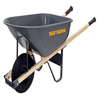 TRUE TEMPER 027-R6FF25 BARROW STEEL -SC- 6CU.FT. GRAY FF