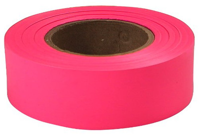 EMPIRE LEVEL 272-77-003 77003 GLO PINK 1X200 PLASTIC FLAGGIG TAPE