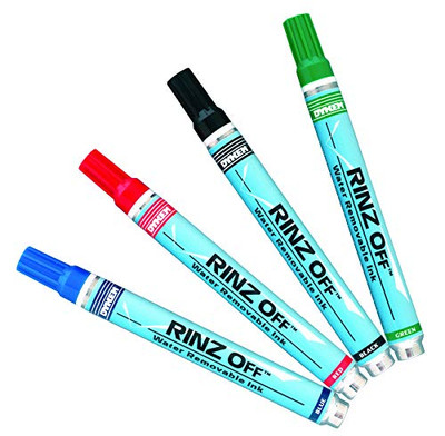 DYKEM 253-91109 RINZ OFF WATER REMOVABLETEMPORARY MARKERS