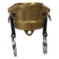 DIXON VALVE 238-G100-DC-BR 1 BRASS GLOBAL DUST CAP