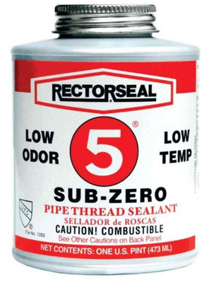RECTORSEAL 622-27541 NO.5 1PT SUB-ZERO PIPE THREAD WHITE COMPO