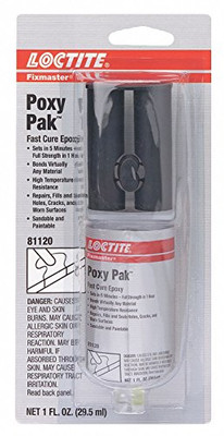 LOCTITE 442-1324007 LOCTITE FM POXY PAK 1OZEN/ES 1 OZ DUAL SYRINGE
