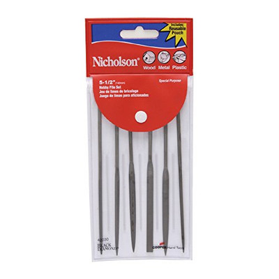 NICHOLSON 183-42030L 5-1/2 RHN 6 ASSORTED MINIFILES W/VINYL POU