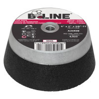 B-LINE ABRASIVES 903-004S 4 X 2 X 5/8-11 B-LINE T11 CUP WHEEL  A26R9B