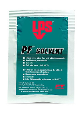 LPS 428-61400 PF SOLVENT DEGREASER WIPES 144 PER CASE