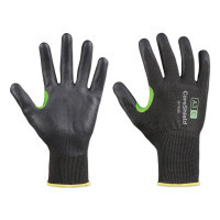HONEYWELL 582-23-7518B/9L CORESHIELD GLOVE 18G BLACK MF A3/C 9L