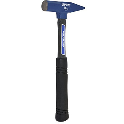 VAUGHAN 770-TR16F 168-15 16OZ. TINNERS RIVET HAMMER W/FIBERGLAS