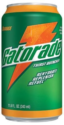 GATORADE 308-00902 11.6 OZ.CAN ORANGE DRINK
