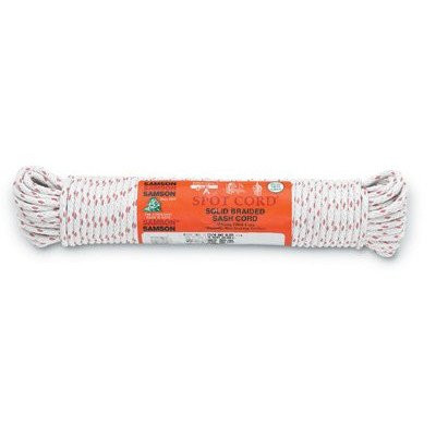 SAMSON ROPE 650-001028001060 001-140-05 7/16X100 COTTON SASH CORD