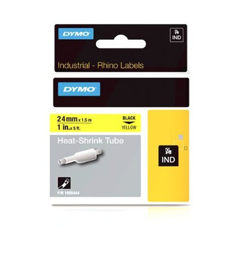 Dymo 784-1805444 RHINO 1 YELLOW HEAT SHRINK TUBES